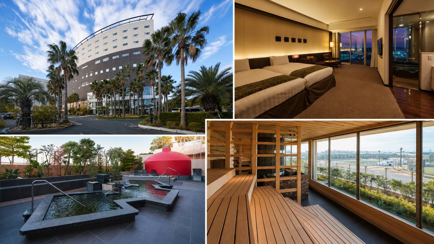 SPA&HOTEL 舞濱歐亞 | 舞濱度假區內唯一可公開使用的天然溫泉·三站接駁車·單純泡湯也可